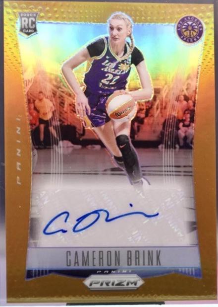 Cameron Brink [Gold] #TB-CB