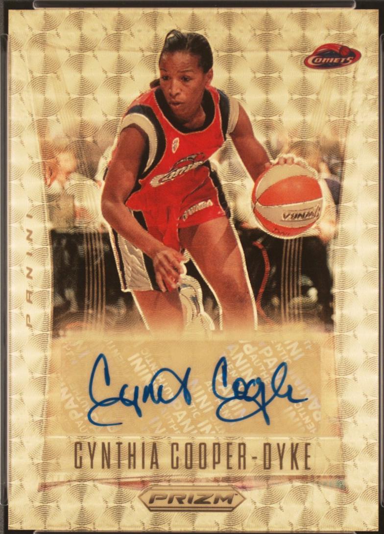Cynthia Cooper-Dyke [White Sparkle] #TB-CCD