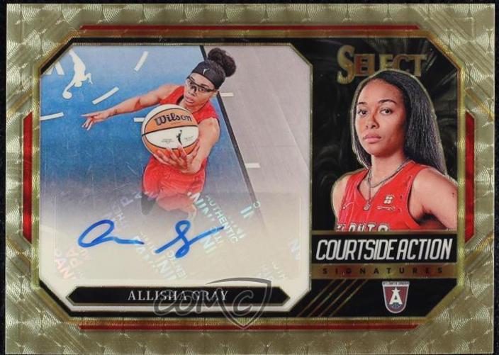 Allisha Gray [Gold Vinyl Prizm] #CSA-AG