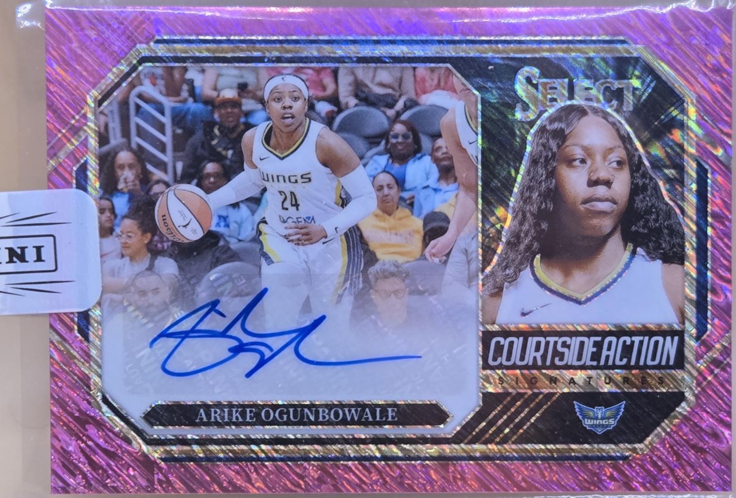 Arike Ogunbowale [Pink Ice Shimmer Prizm FOTL] #CSA-AO