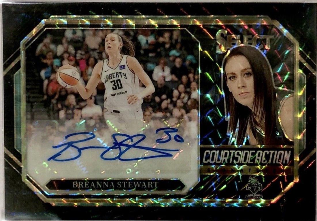 Breanna Stewart [Black Finite Prizm] #CSA-BRS