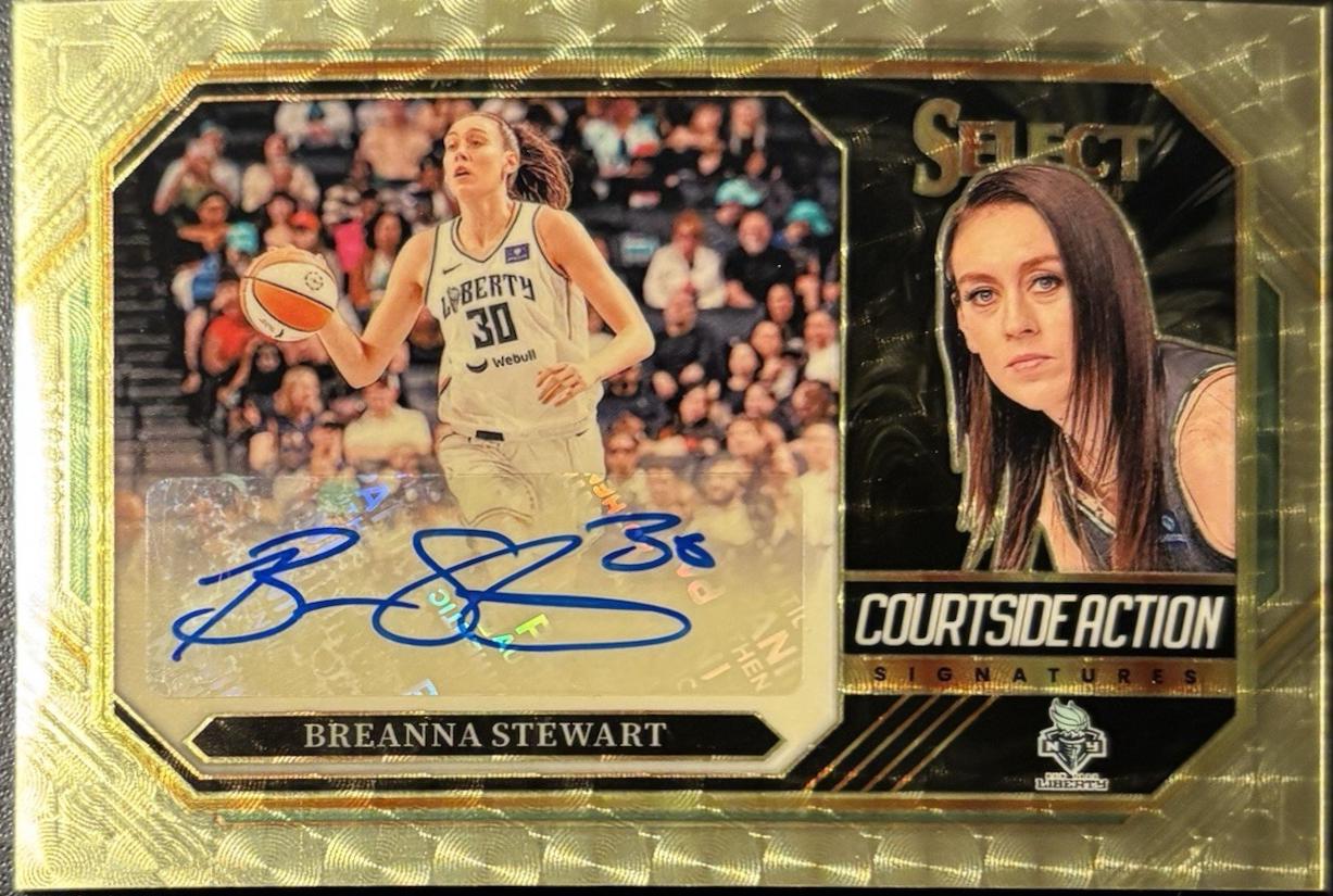 Breanna Stewart [Gold Vinyl Prizm] #CSA-BRS