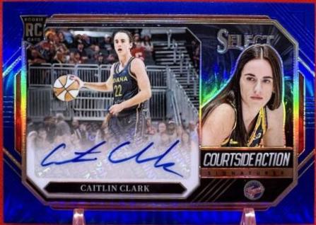 Caitlin Clark [Blue Prizm] #CSA-CC