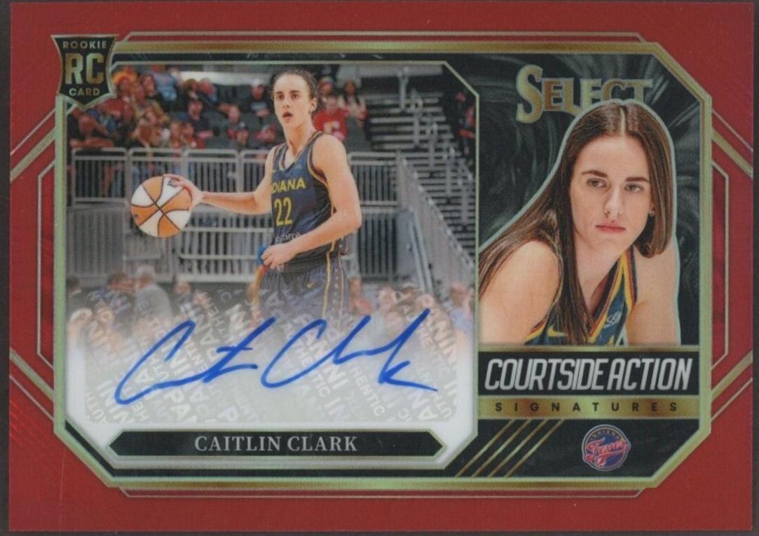 Caitlin Clark [Red Prizm] #CSA-CC