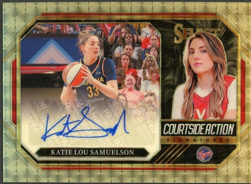 Katie Lou Samuelson [Gold Vinyl Prizm] #CSA-KLS