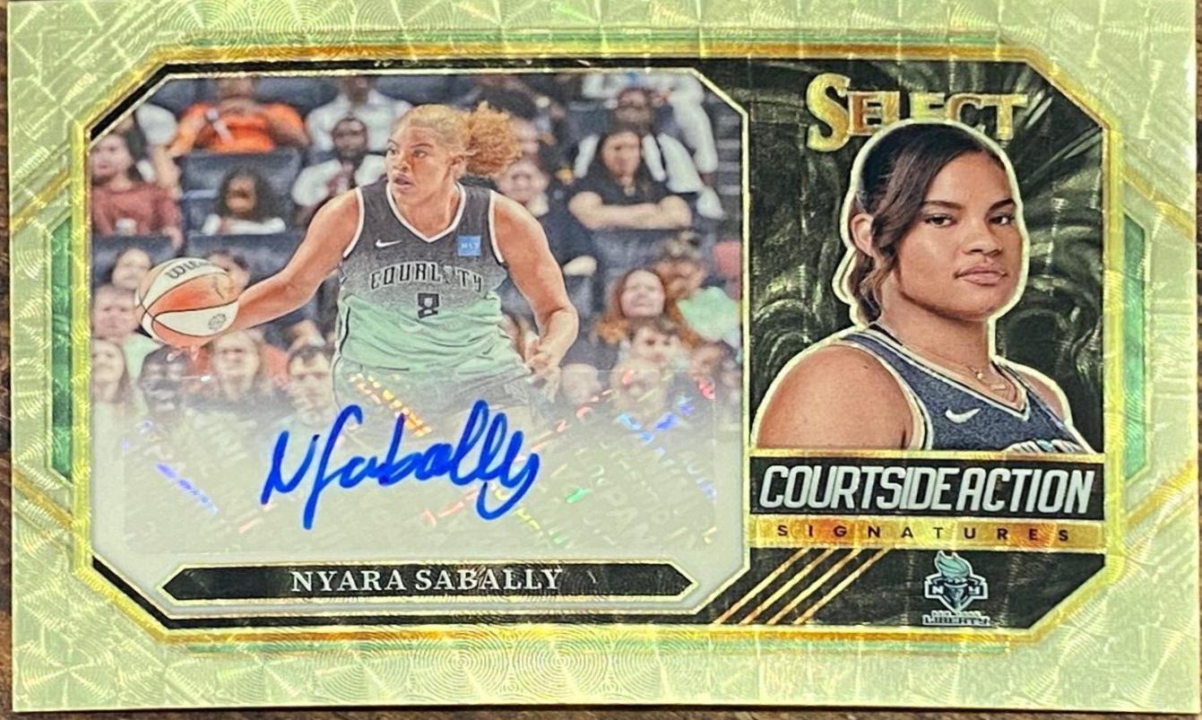 Nyara Sabally [Gold Vinyl Prizm] #CSA-NS