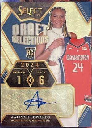 Aaliyah Edwards [Gold Vinyl Prizm] #DSS-AE
