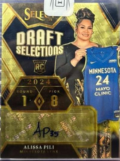 Alissa Pili [Gold Vinyl Prizm] #DSS-AP