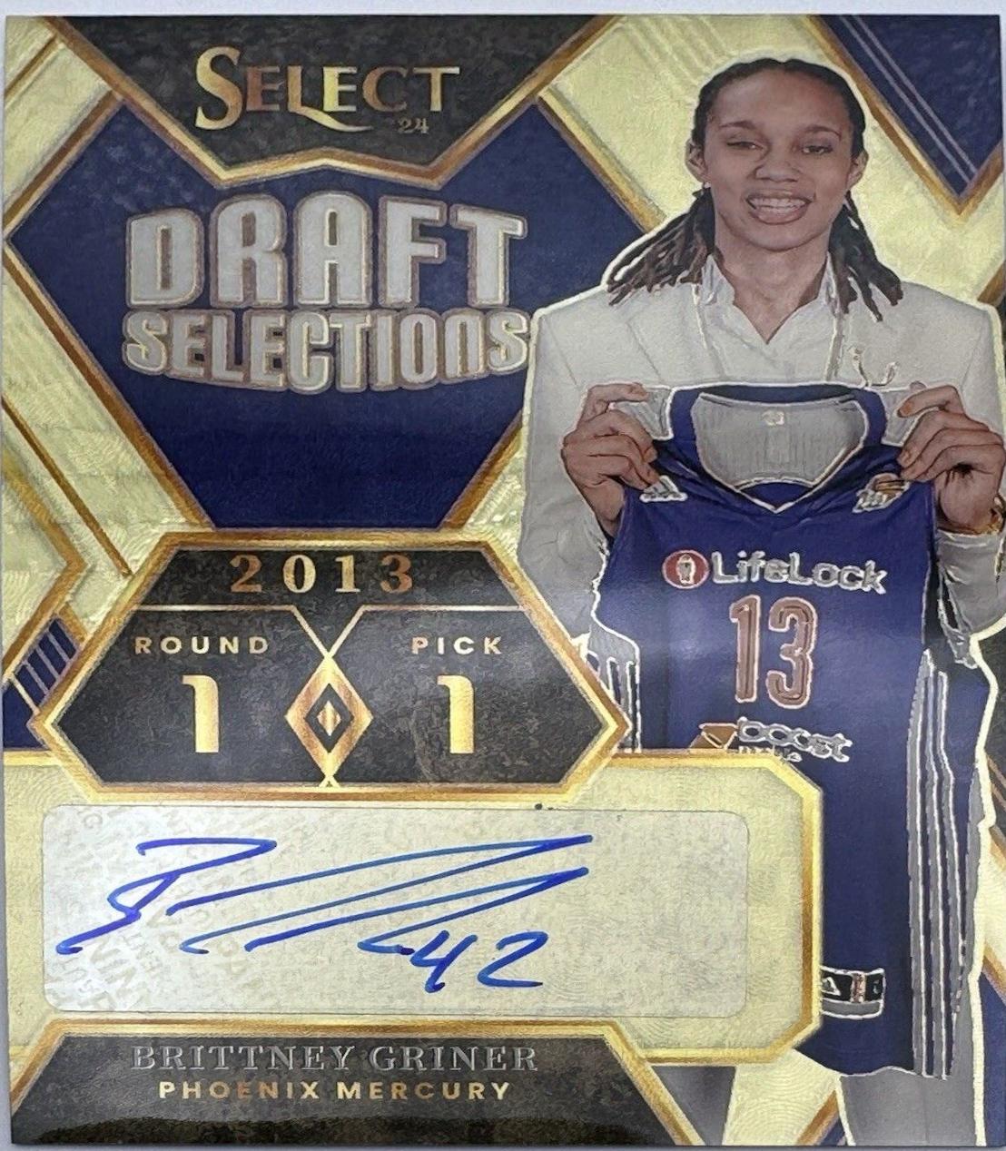 Brittney Griner [Gold Vinyl Prizm] #DSS-BG