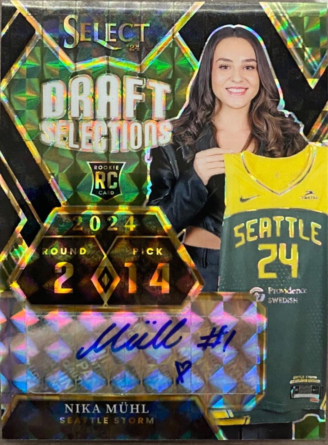 Nika Muhl [Black Finite Prizm] #DSS-NM