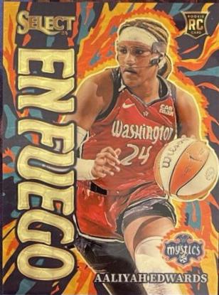 Aaliyah Edwards [Gold Vinyl Prizm] #1