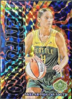 Skylar Diggins-Smith [Black Finite Prizm] #12