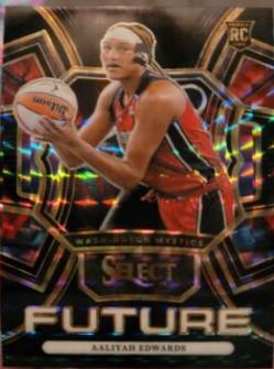Aaliyah Edwards [Black Finite Prizm] #25