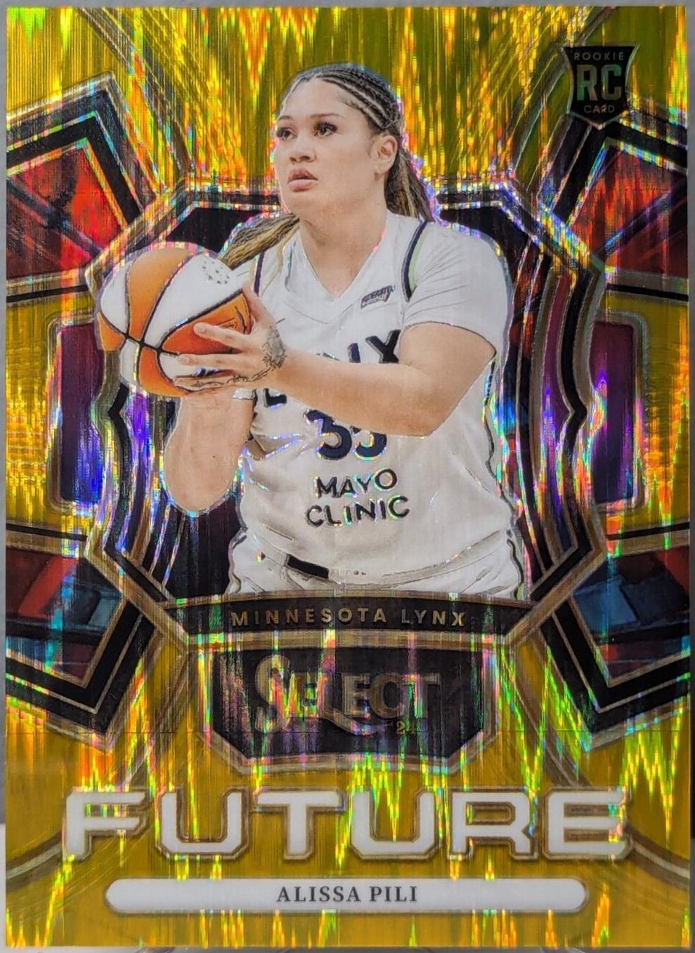 Alissa Pili [Gold Flash Prizm] #21