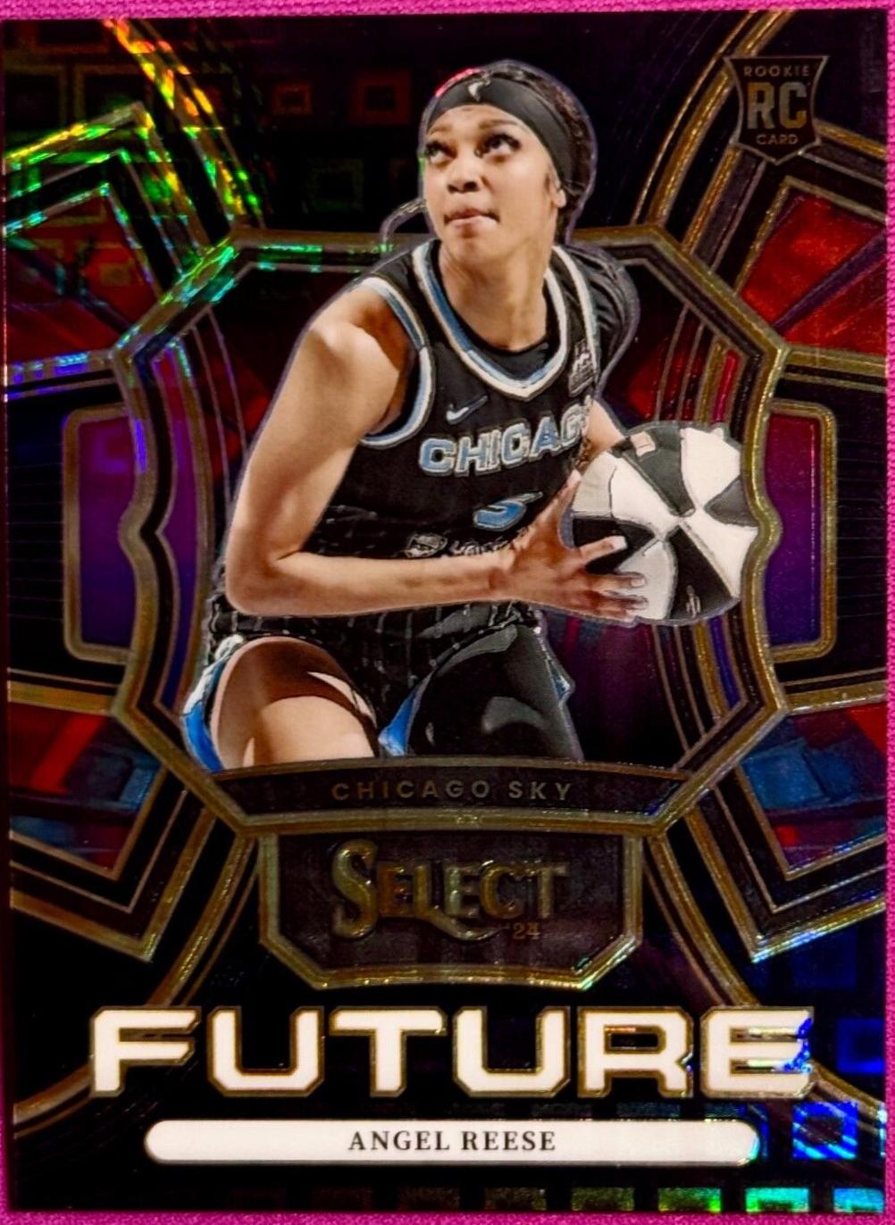 Angel Reese [Black Pandora Prizm] #9