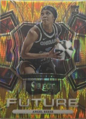 Angel Reese [Gold Flash Prizm] #9