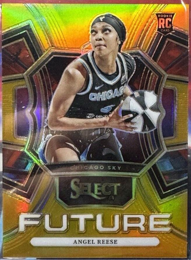 Angel Reese [Gold Prizm] #9