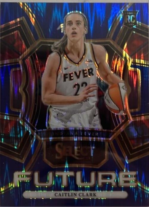 Caitlin Clark [Blue Flash Prizm] #4