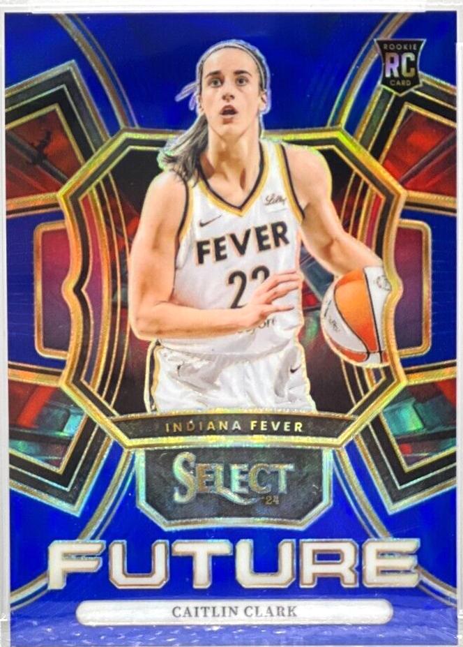 Caitlin Clark [Blue Prizm] #4