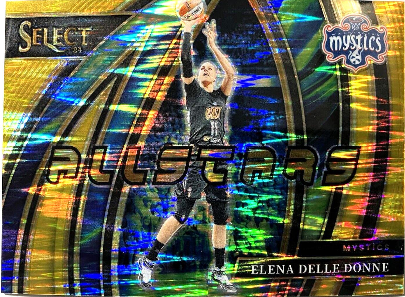 Caitlin Clark [Gold Flash Prizm] #4