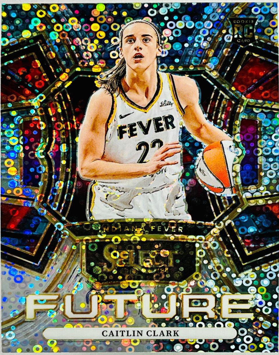 Caitlin Clark [White Disco Prizm] #4