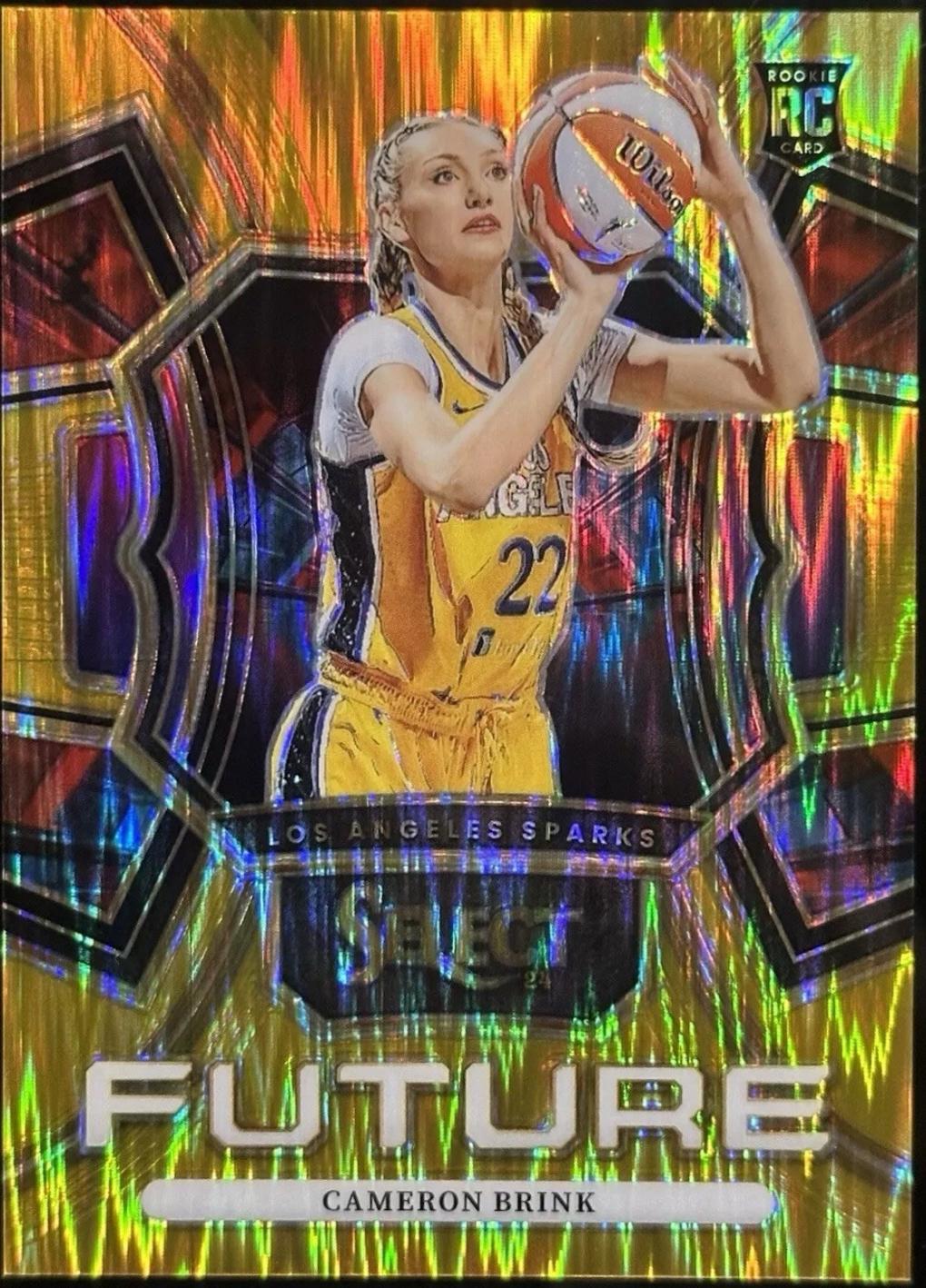 Cameron Brink [Gold Flash Prizm] #7