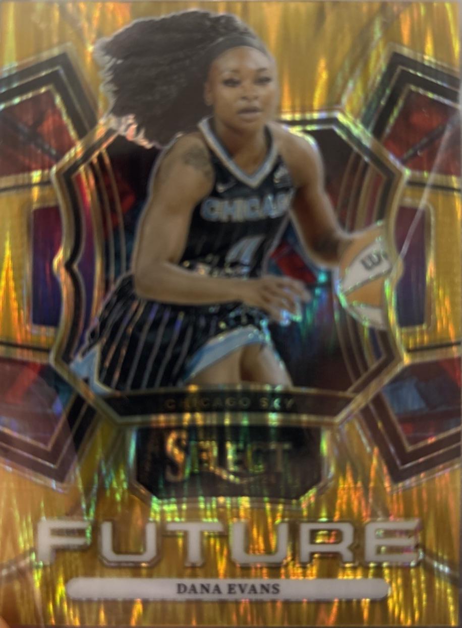Dana Evans [Gold Flash Prizm] #17