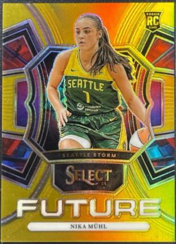 Nika Muhl [Gold Prizm] #3