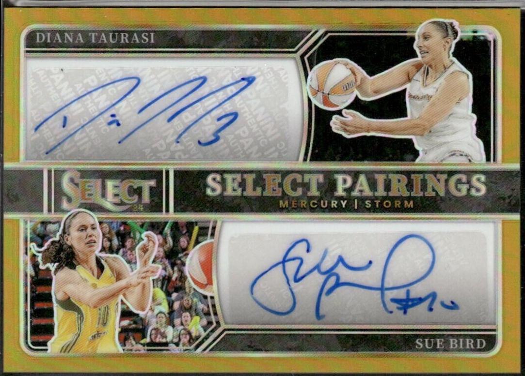 Diana Taurasi / Sue Bird [Gold Prizm] #SPS-CON