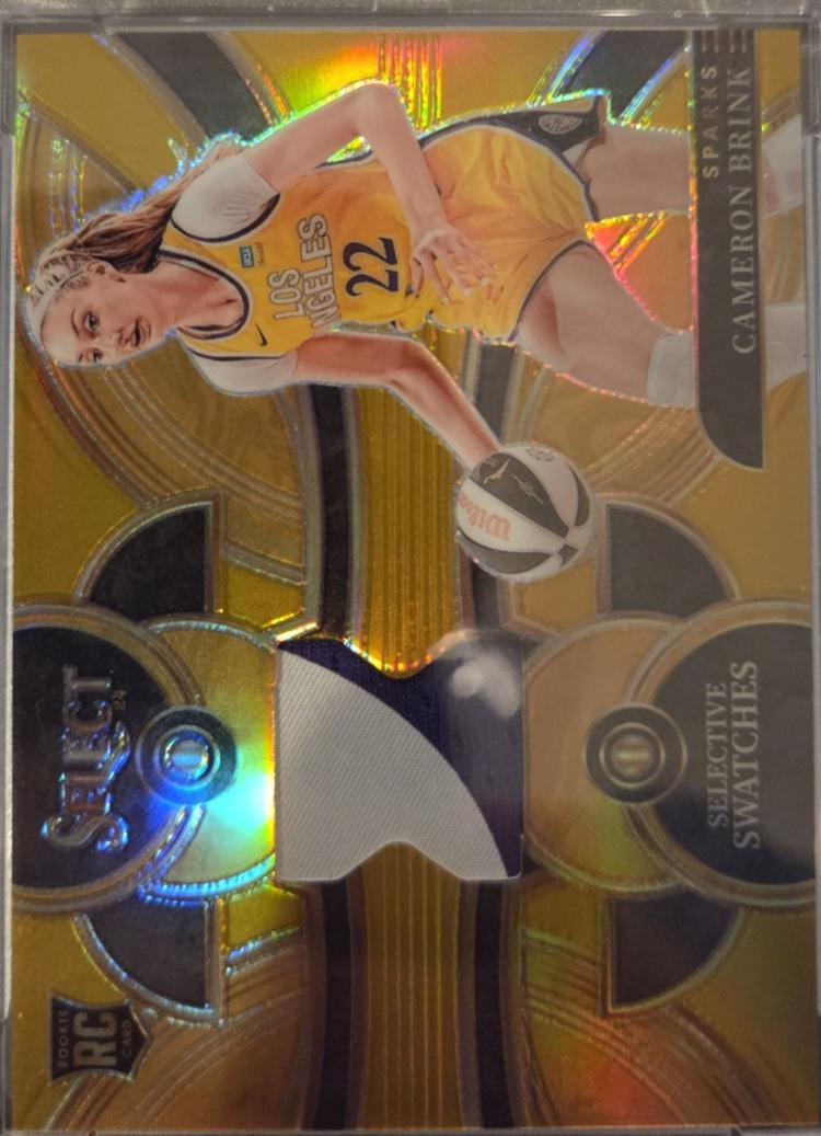 Cameron Brink [Gold Prizm] #SW-CB