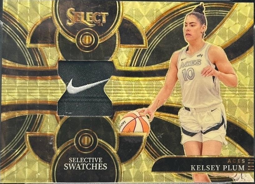 Kelsey Plum [Gold Vinyl Prizm] #SW-KP