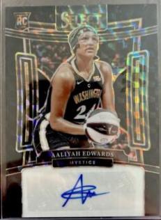 Aaliyah Edwards [Black Finite Prizm] #SG-AE
