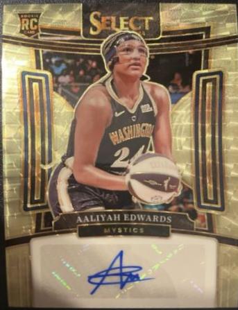 Aaliyah Edwards [Gold Vinyl Prizm] #SG-AE