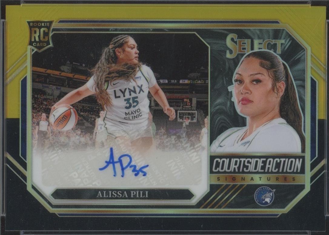 Alissa Pili [Black Gold Prizm] #SG-AP