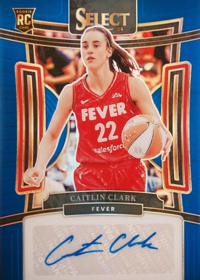Caitlin Clark [Blue Prizm] #SG-CC