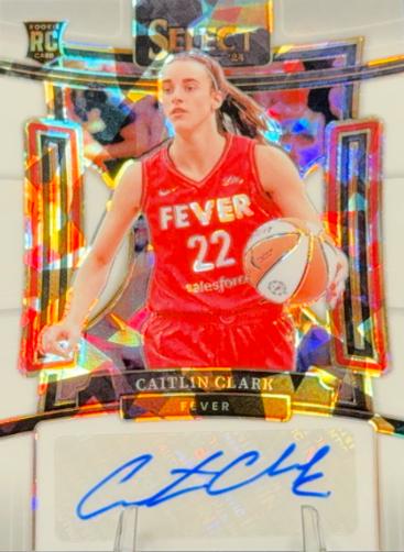 Caitlin Clark [White Ice Prizm] #SG-CC