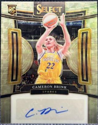 Cameron Brink [Gold Vinyl Prizm] #SG-CB