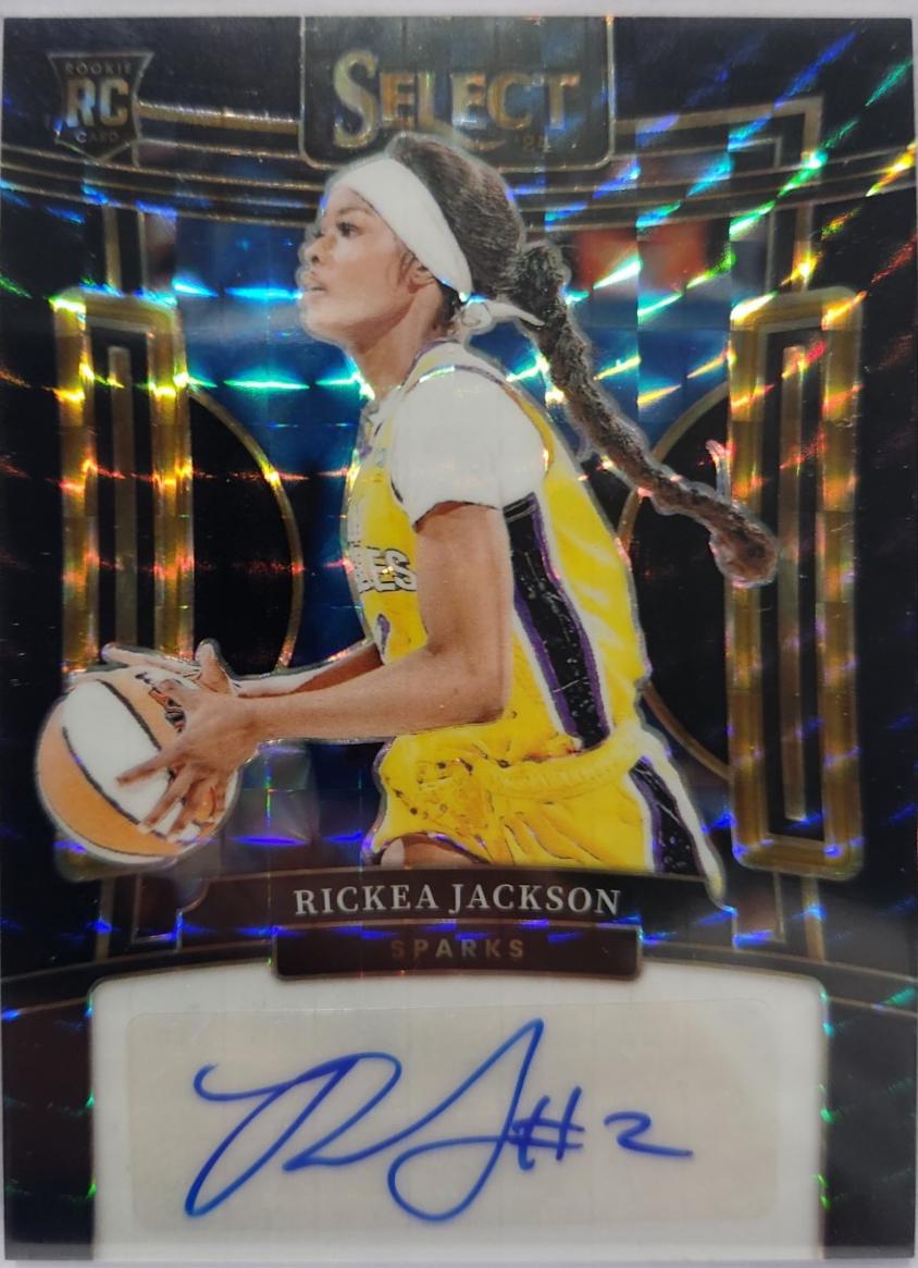 Rickea Jackson [Black Finite Prizm] #SG-RJ