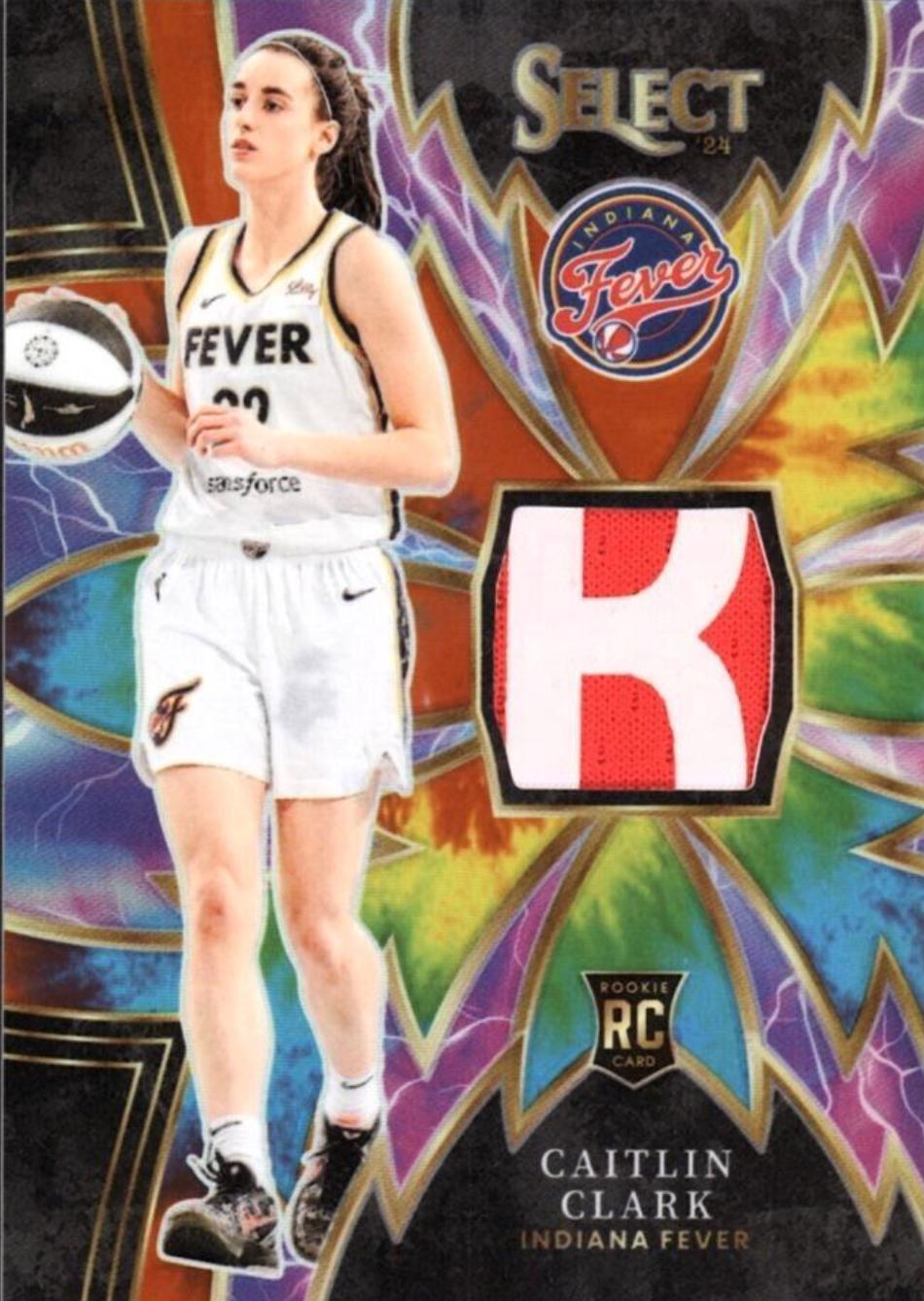 Caitlin Clark [Tie-Dye Prizm] #38
