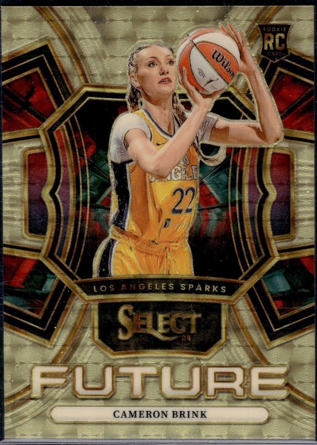 Cameron Brink [Gold Vinyl Prizm] #35