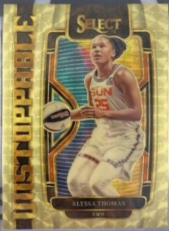 Alyssa Thomas [Gold Vinyl Prizm] #12