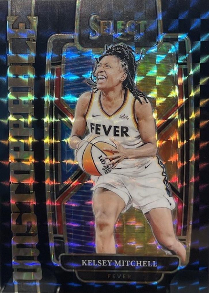 Kelsey Mitchell [Black Finite Prizm] #16