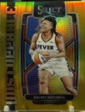Kelsey Mitchell [Gold Prizm] #16