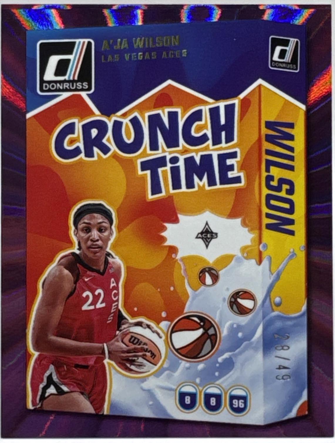 A'ja Wilson [Purple Laser] #12