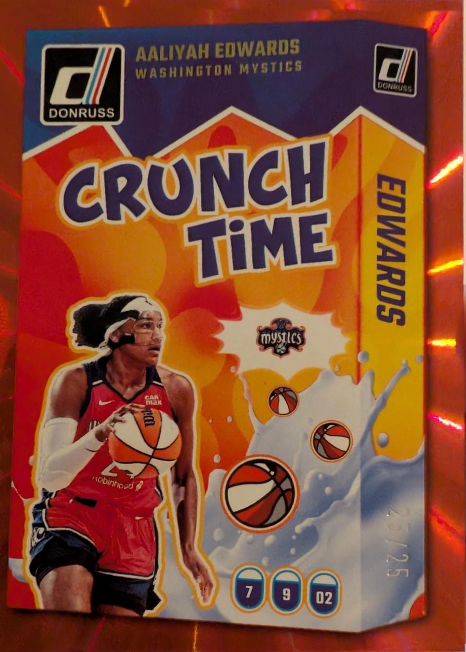 Aaliyah Edwards [Orange Fireworks] #4