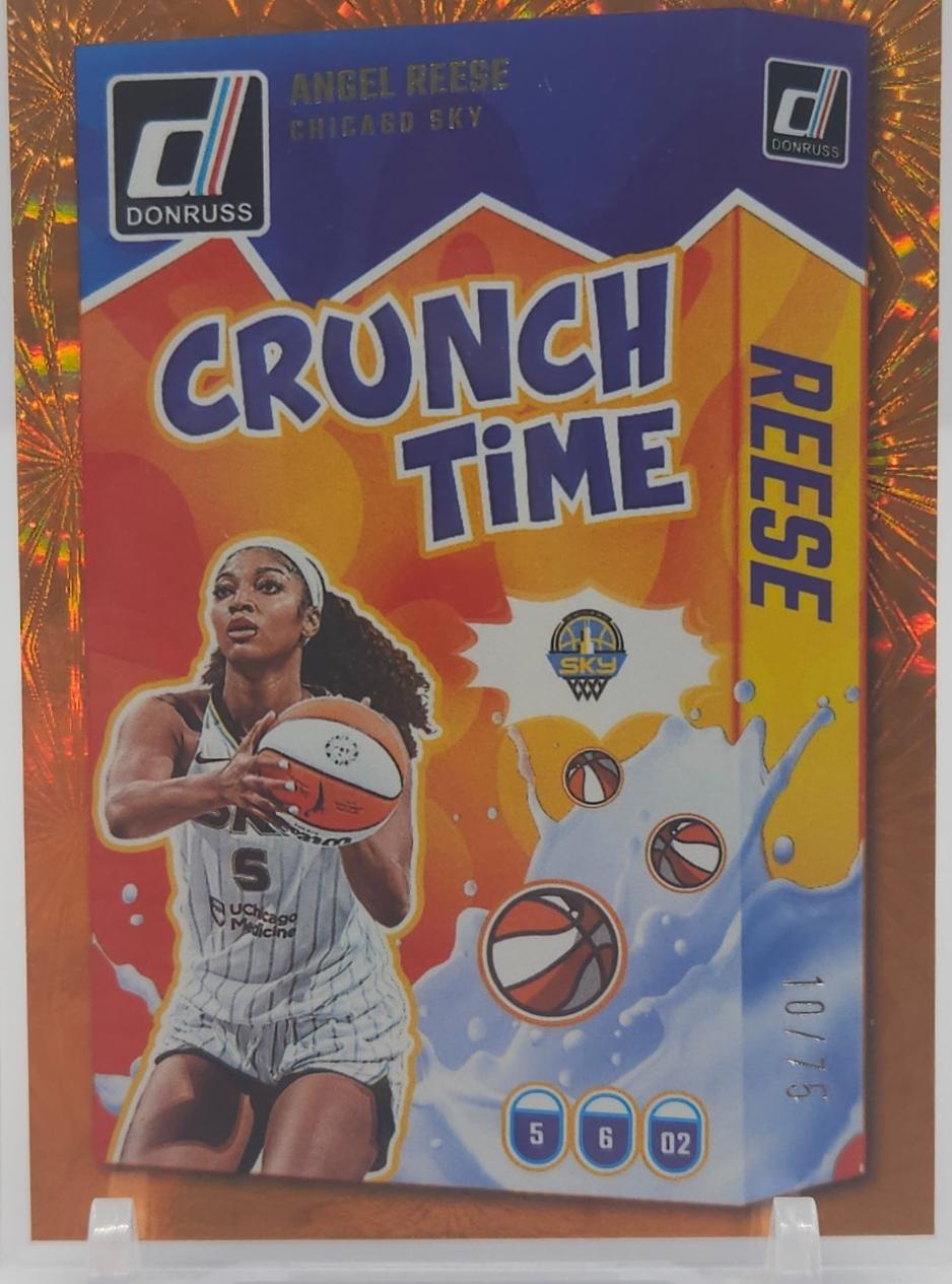 Angel Reese [Orange Fireworks] #7