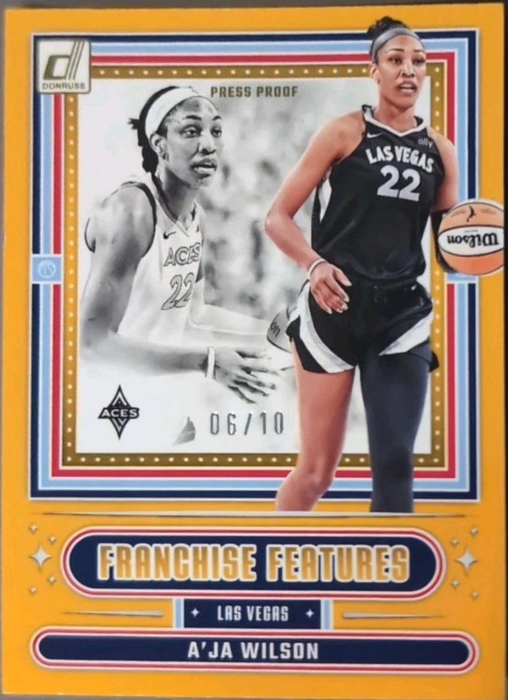A'ja Wilson [Press Proof Gold] #11
