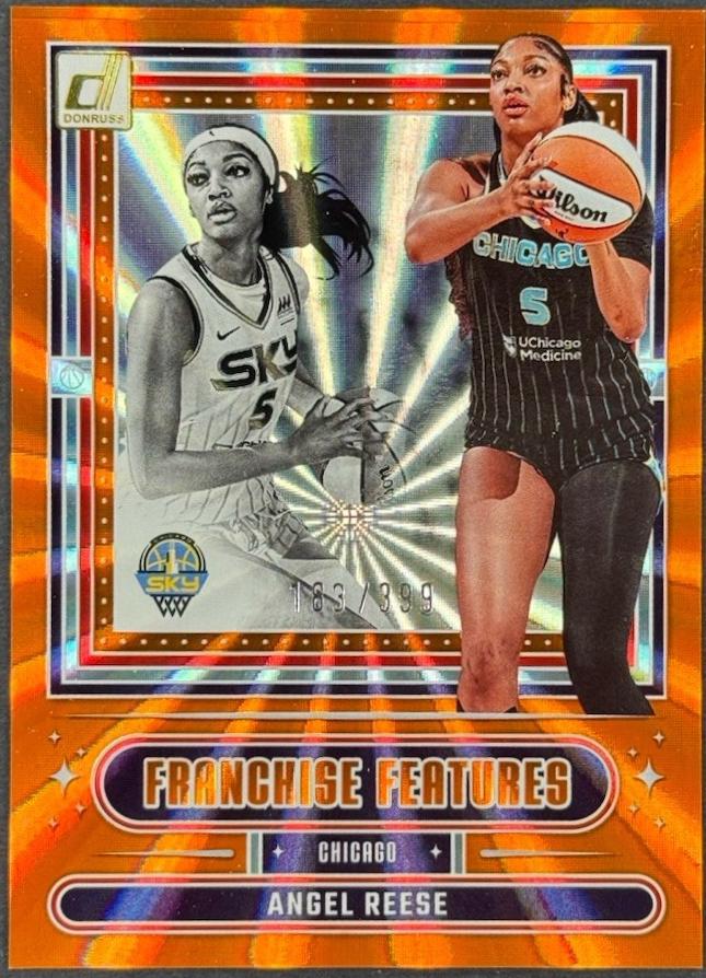Angel Reese [Orange Laser] #5