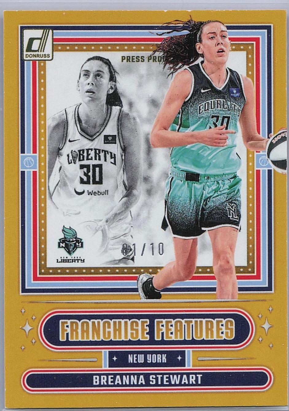 Breanna Stewart [Press Proof Gold] #10