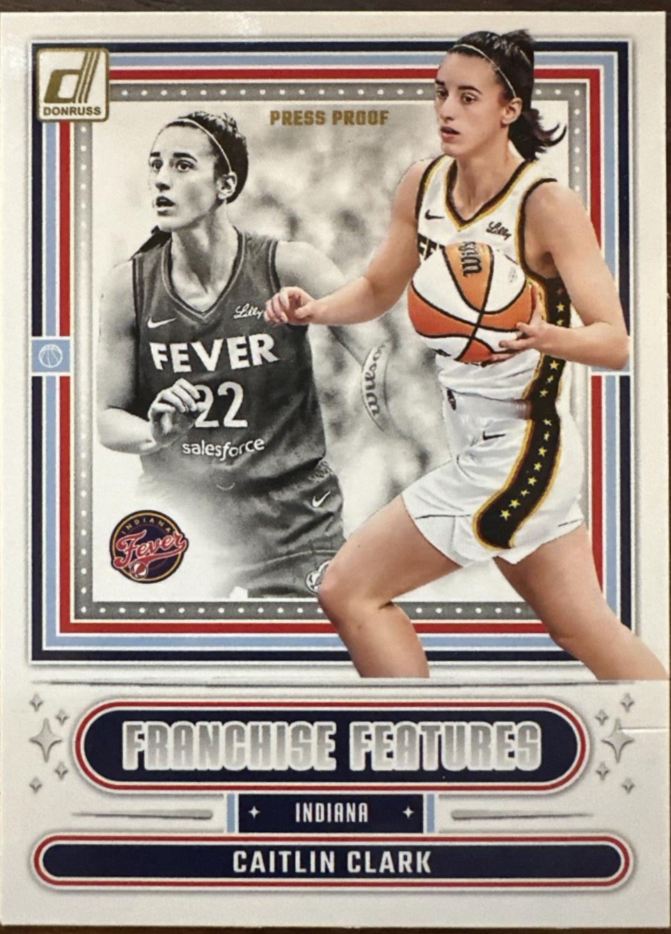 Caitlin Clark [Press Proof Gold] #13